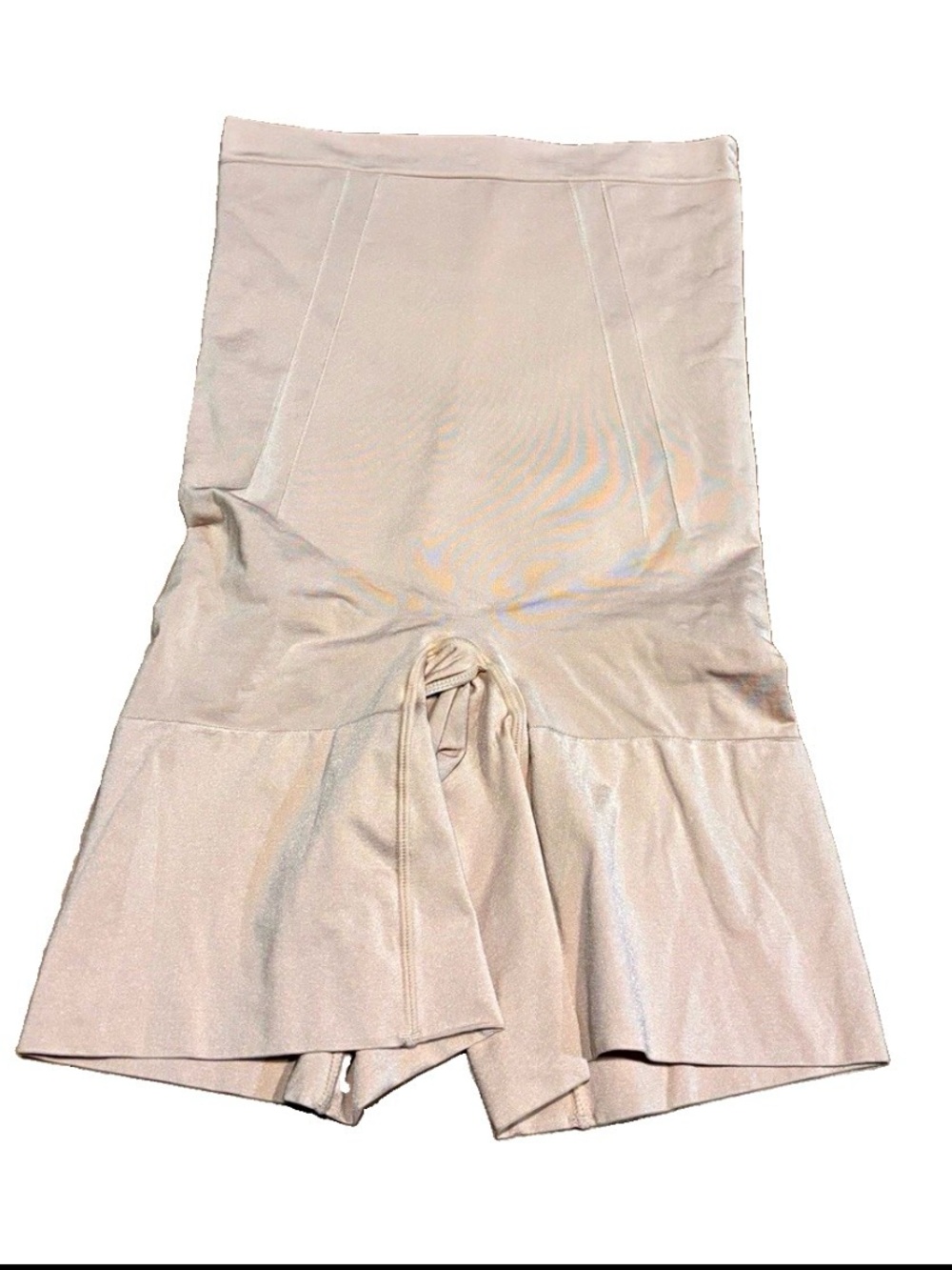 SPANX High-Waisted Firm Control Shapewear Shorts Beige Size M/M